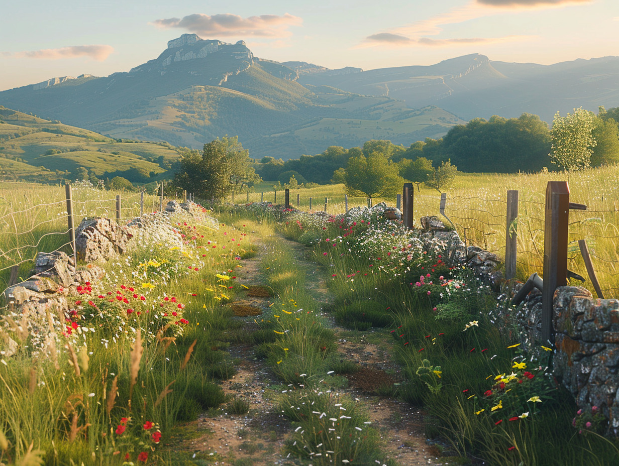 carte du cantal : itinéraires de randonnée à travers les paysages enchanteurs - cantal  randonnée